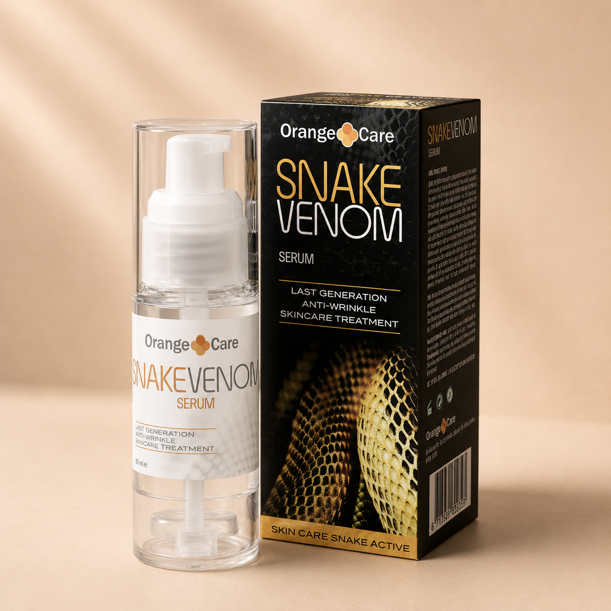 Snake Venom lifting hatású prémium arcszérum