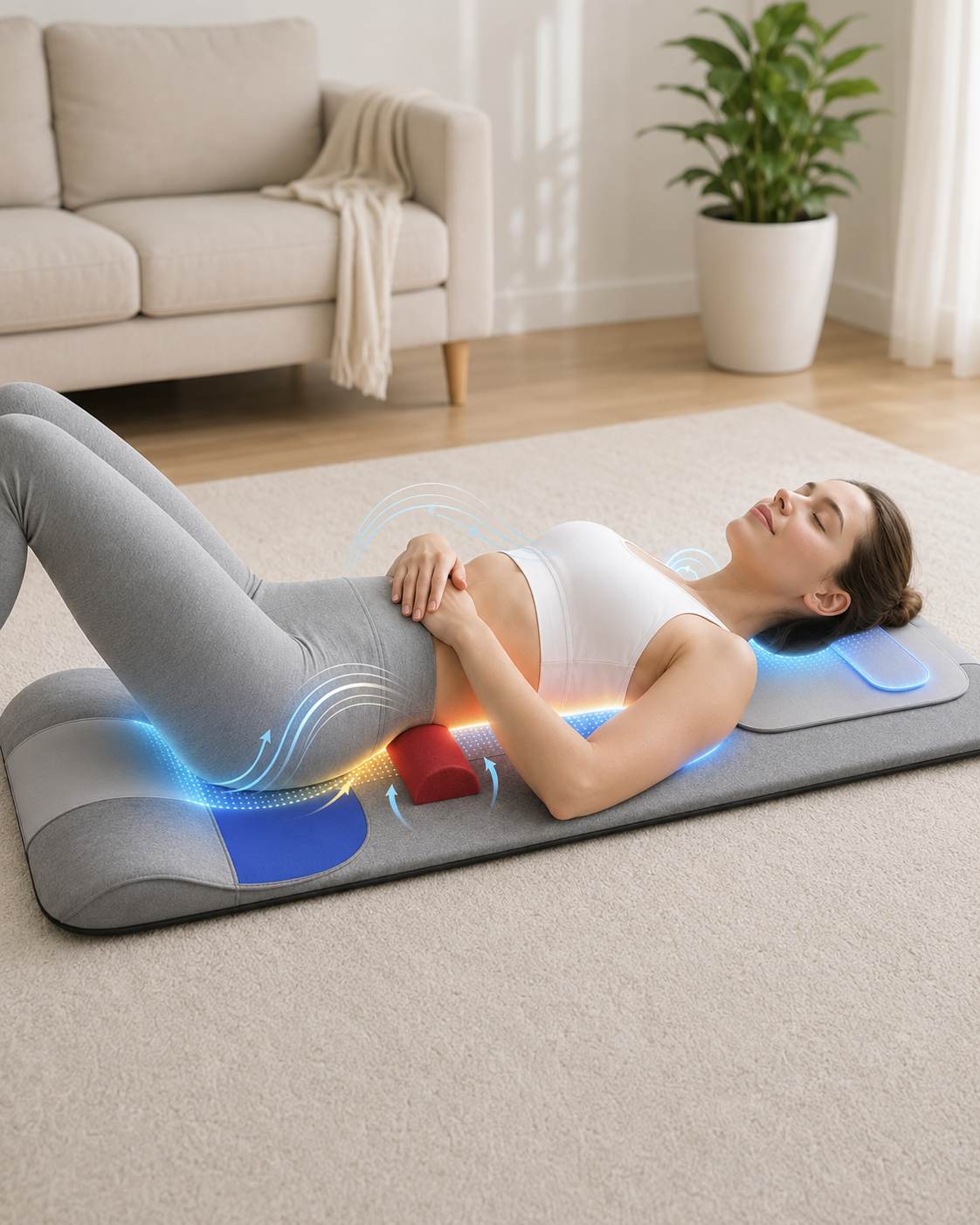 Title: DR-HO’S MotionSolution mozgástámogató matrac gerincmobilizálással és hőfunkcióval