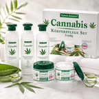 Cannabis kozmetikai szett kendermagolajjal hajra és testre