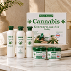 Cannabis kozmetikai szett kendermagolajjal hajra és testre