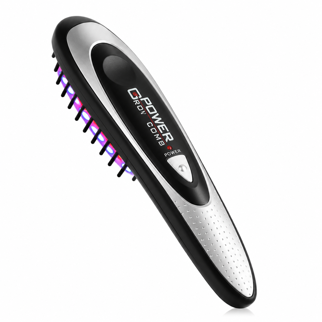 Velform Power Grow Comb lézeres hajerősítő fésű vörös és kék fényterápiával