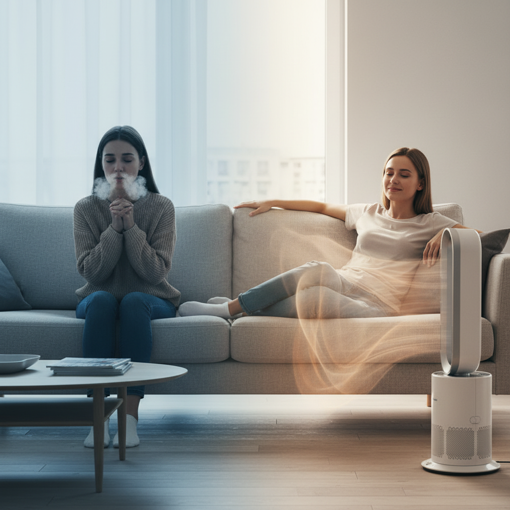 TurboAirStar légtisztító, hűtő - és fűtőventilátor