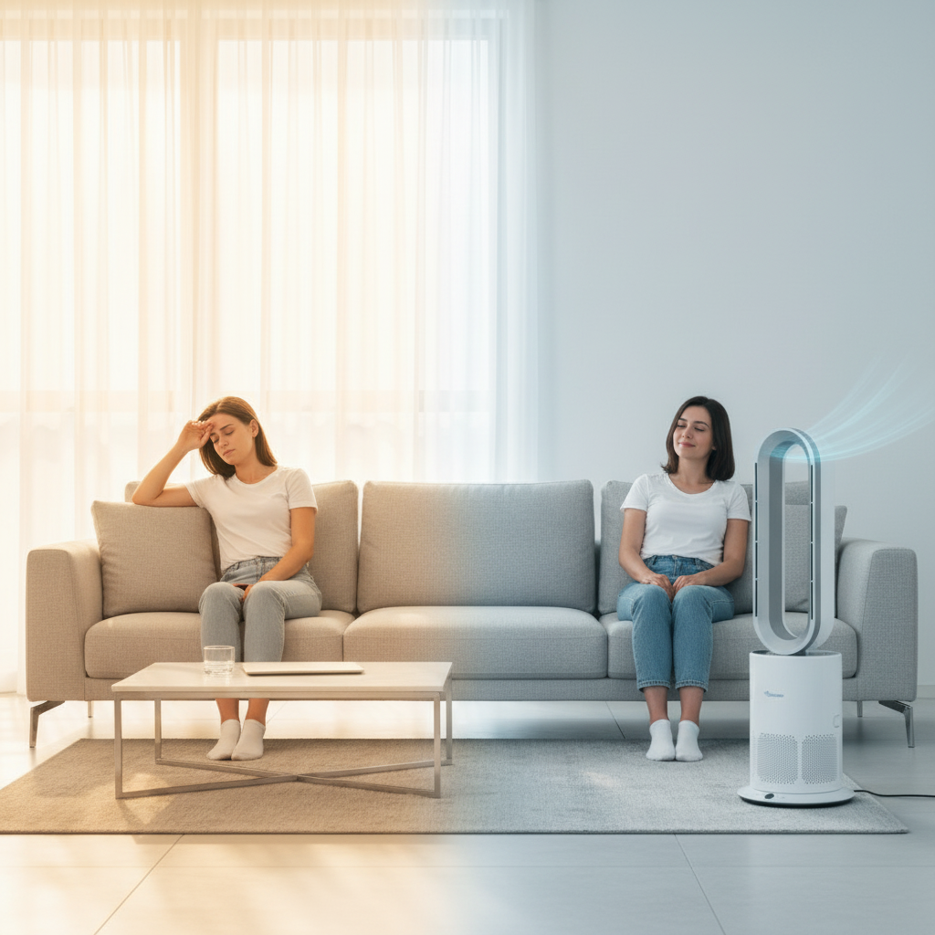 TurboAirStar légtisztító, hűtő - és fűtőventilátor