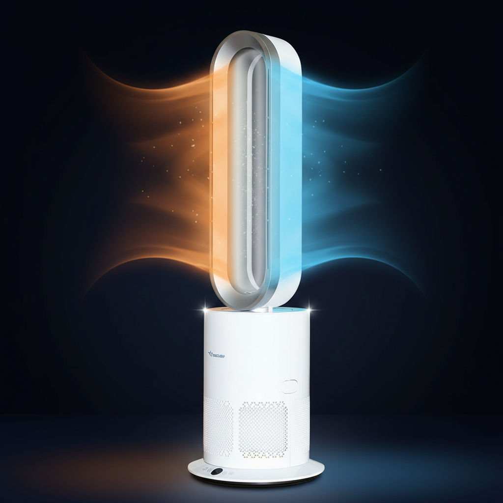 TurboAirStar légtisztító, hűtő - és fűtőventilátor