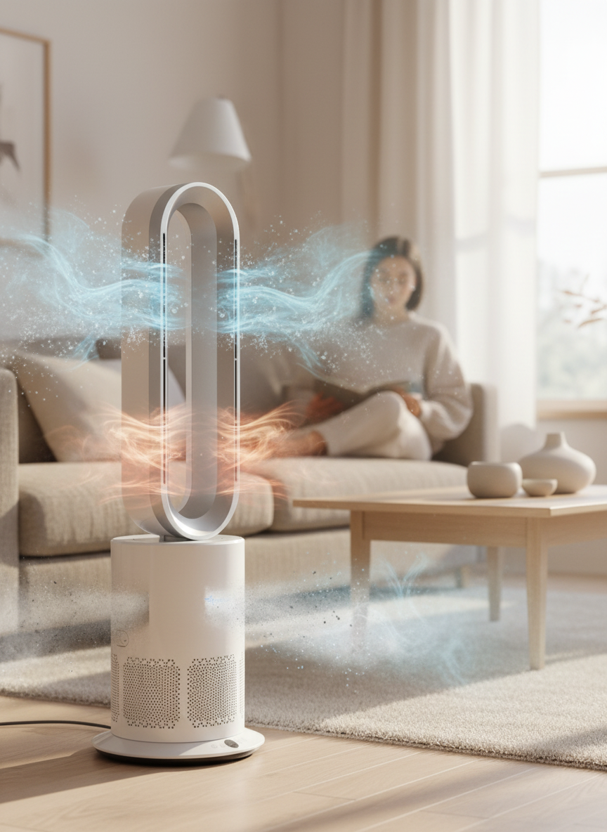 TurboAirStar™ 3 az 1-ben Fűtő • Ventilátor • Légtisztító rendszer