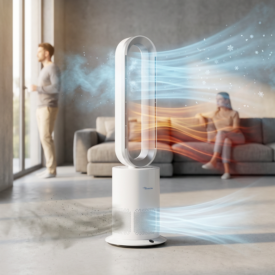 TurboAirStar™ 3 az 1-ben Fűtő • Ventilátor • Légtisztító rendszer